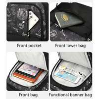 Sac à dos scolaire pour garçons avec logo personnalisé de l'usine JIANGLIDA, sac à dos scolaire à 6 roues pratique pour enfants