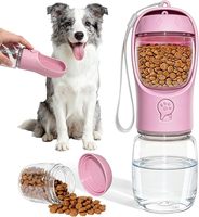 Bouteille d'eau portable pour chien, récipient alimentaire, anti-fuite, sans BPA, écologique, avec couvercle, bol d'eau de voyage pour chiot, essentiels pour la promenade