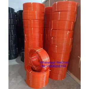 Ligne d'extrusion de tube en plastique conduit électrique en plastique tuyau ligne tuyau pe hdpe ldpe pp orange tuyau machine