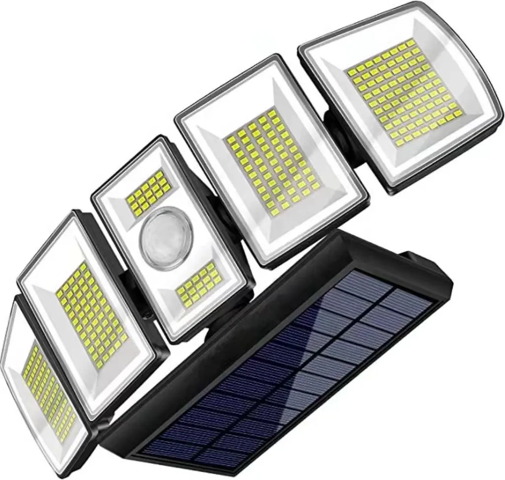 Solar motion sensor garden light 300 LED low Lumen Outdoor garden Motion Sensor Wall Lamp 300LED Solar Lights Waterproof