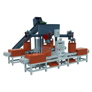 Hydraulic Wood Shaving Pallet Block Feet Machine To Make Wood Sawdust Block