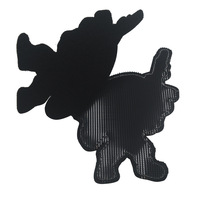 Patch tactique Little Bear Armband écologique auto-agrippant pour broderie sur tissu sergé, motif Shark Warrior, pour gilet de moral, en stock
