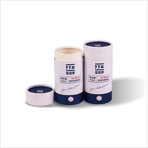 customized cylinder boxes different sizes cylinder <b>box</b> natural cylinder <b>box</b> packaging for hair oil - Product Image 1