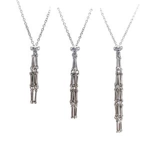 Kalung Logam Khusus Stainless Steel untuk Batu Permata Asli Terinspirasi Dadu DND D4/D6/D8/D10/D12/D20/D100 Hadiah Unik - Product Image 4