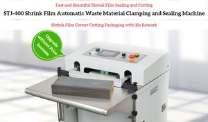 High-Speed Automatic Pneumatic POF <b>Plastic</b> Film Cutting and Sealing Machine Hot <b>Shrink</b> Bag Corner Cutting Case Packing Machine - Product Image 2