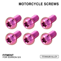 Kit de vis en titane pour moto Sur-Ron Light Bee S X, fixation personnalisée pour moto électrique tout-terrain, amélioration des attaches