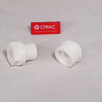 Buse en céramique de zircone structurelle avancée résistante à l'usure, insert de composant de revêtement de tuyau anti-usure, pièces en céramique