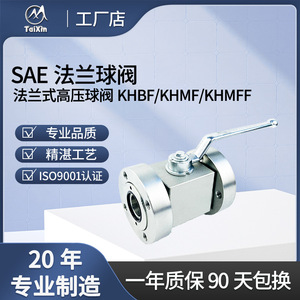 Vanne à boisseau sphérique haute pression à bride TaiXin KHMF 050 PN315 pour tuyau de 2 pouces - Product Image 3