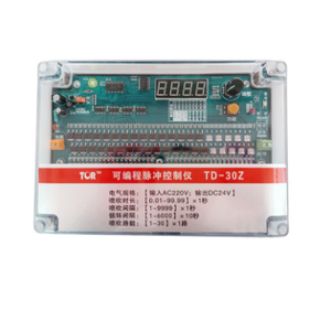 10 12 16 20 लाइन इनपुट/आउटपुट पल्स जेट सोलेनोइड वाल्व अनुक्रम टाइमर नियंत्रक प्लास्टिक धूल कलेक्टर बैग फिल्टर बैगहाउस - Product Image 2