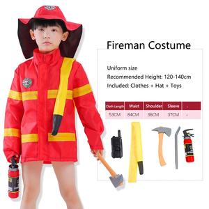 3-8 Y 의사 간호사 소방관 재미있는 직업 의상 키즈 할로윈 코스프레 변호사 군인 경찰 우주 비행사 커리어 데이 의상 - Product Image 4