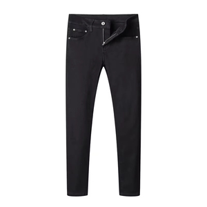 Jeans Casual da <span class=keywords><strong>Uomo</strong></span> Personalizzati all'Ingrosso, Nuovi <span class=keywords><strong>Pantaloni</strong></span> Lunghi con Cerniera per Inverno, Autunno ed Estate, <span class=keywords><strong>Pantaloni</strong></span> Outdoor a Vita Media in Denim con Tasche <span class=keywords><strong>Laterali</strong></span> - Product Image 3