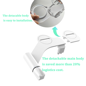Phito OEM/ODM – Nouvelle fixation de siège de toilette bidet auto-nettoyante sans électricité en plastique ABS avec double buses rétractables, fixation au sol - Product Image 6