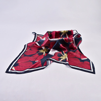 Foulard en soie carré pour la tête et le cou, bandana, accessoire de mode féminin pour le quotidien, le bureau, les voyages, les fêtes et la coiffure
