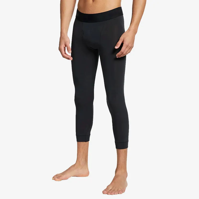 Personalizado al por mayor de alta elasticidad de compresión Leggings Fitness Gym Running Jogging Pantalones para hombres Medias