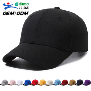 Gorra Deportiva Clásica de 6 Paneles de Algodón al por Mayor, Gorra de Béisbol Unisex para Protección Solar al Aire Libre con Logotipo Personalizado, Color Sólido - Product Image 1