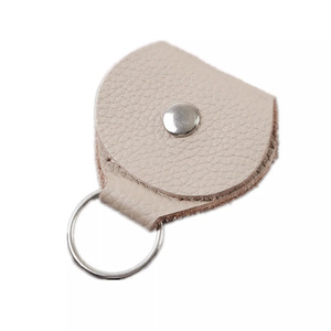 Bolsa simple para guardar púas de guitarra, bolsa para guardar púas, monedas y cambio, llavero con púa de guitarra - Product Image 5