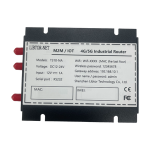 LIBTOR-NET T310-NA industriale Router per interni 4G FDD-LTE TDD-LTE 3G WCDMA UMTS GSM GPRS 5G CPE con rete globale completa e WiFi - Product Image 4