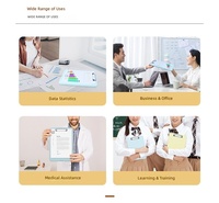 Vente en gros de porte-documents en plastique format A4 Yoda avec fonction 2-en-1, trou de suspension et loquet sécurisé, fournitures de papeterie de bureau