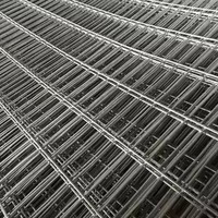 Recinto de Malla de Alambre de Hierro con Marco de Acero Inoxidable Recubierto de PVC Personalizado para Cría de Aves de Corral, 8 pies de Altura, Malla Holandesa Resistente