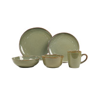 Ensemble d'assiettes et de bols de style occidental de qualité supérieure 20 pièces vaisselle pour la maison Offres Spéciales de vaisselle ronde pour la décoration de fête