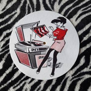 Tùy chỉnh in 7 "12" bàn xoay Mat cảm thấy slipmats cho chống trượt Vinyl Đĩa ghi âm Máy nghe nhạc hỗ trợ - Product Image 5