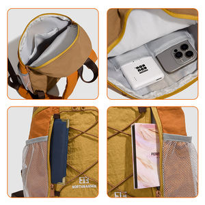 <span class=keywords><strong>Sac</strong></span> à <span class=keywords><strong>dos</strong></span> léger et décontracté unisexe, imperméable, durable, multicolores, pour les voyages, les sports de plein air - Product Image 3