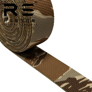 Ronson camuflaje Tiger Stripe 25mm cinta táctica de nailon para desierto para bolsas y mochilas - Product Image 5