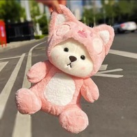 Ours en Peluche Super Doux Rembourré en Coton PP, Poupée Confort pour Bébés et Tout-Petits, ODM 31cm-50cm