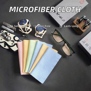 Chiffon de nettoyage <span class=keywords><strong>anti</strong></span>-<span class=keywords><strong>buée</strong></span> <span class=keywords><strong>réutilisable</strong></span> de haute qualité pour lunettes de soleil avec logo de couleur personnalisé - Product Image 5