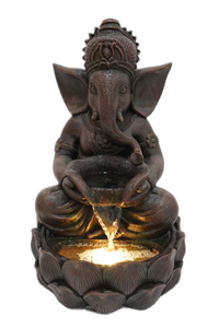 <span class=keywords><strong>Fontaine</strong></span> à boire de jardin de cascade de <span class=keywords><strong>fontaine</strong></span> de résine artificielle de caractéristique d'eau d'intérieur luxueuse - Product Image 4