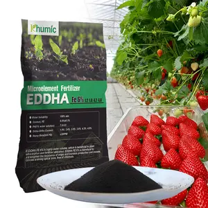 Engrais foliaire EDDHA-Fe 6% ortho 4.8 oligo-éléments engrais adapté à l'irrigation goutte à goutte Fer chélaté 6%