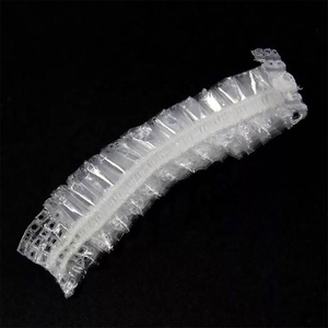 100 Pezzi Copri Orecchie Monouso Trasparenti in PE per Parrucchieri, Flessibili e Usa e Getta per Asciugatura Capelli - Product Image 5