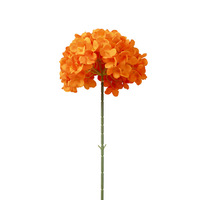 Fleurs artificielles en soie d'hortensia à tige unique, 126 pièces, de luxe - Bouquets de mariage et arrangements floraux commerciaux
