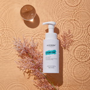 Marque privée Agerios <span class=keywords><strong>Mousse</strong></span> <span class=keywords><strong>pour</strong></span> femmes avec extensions de <span class=keywords><strong>cheveux</strong></span> bouclés Tenue forte <span class=keywords><strong>Mousse</strong></span> <span class=keywords><strong>coiffante</strong></span> hydratante Caractéristique biologique - Product Image 5