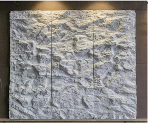 Poliuretano Decorativo Rock Pu 3d Faux <span class=keywords><strong>Stone</strong></span> Folheado Decors Painéis De Parede para Exterior - Product Image 3