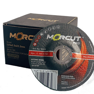 Cắt Bánh Xe <span class=keywords><strong>4</strong></span> 1/2 Inch Mài Bánh Xe Siêu Mỏng Cắt Đĩ<span class=keywords><strong>a</strong></span> Cho Thép Không Gỉ Kim Loại Máy Mài Góc - Product Image 5