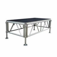 Système de scène portable en aluminium de haute qualité pour mariages, expositions, salons professionnels et événements