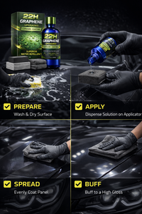 GRAPHONEX 22H Revestimiento Líquido de Cerámica con Grafeno para Pintura de Automóviles, Protección Hidrofóbica Superior y Autolimpieza (1000ml) - Product Image 4