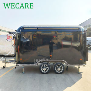 Camión de helados WECARE Bubble Tea, café, restaurante totalmente equipado, carrito móvil para perritos calientes, barbacoa, Pizza, remolque de comida con cocina completa - Product Image 4