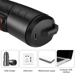ชุดไขควงอเนกประสงค์แบบชาร์จไฟผ่าน USB 48 ชิ้น พับเก็บได้ ไร้สาย หัวจับแบบไม่ใช้กุญแจ ปรับแต่งได้ รองรับ OEM - Product Image 2