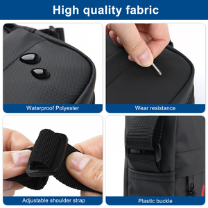 Bolsa Cruzada de Hombro Tipo Sling de Cuero Genuino de Lujo con Diseño Personalizado para <span class=keywords><strong>Hombre</strong></span>, Bolso <span class=keywords><strong>Bandolera</strong></span> de Cuero para <span class=keywords><strong>Hombre</strong></span> - Product Image 4