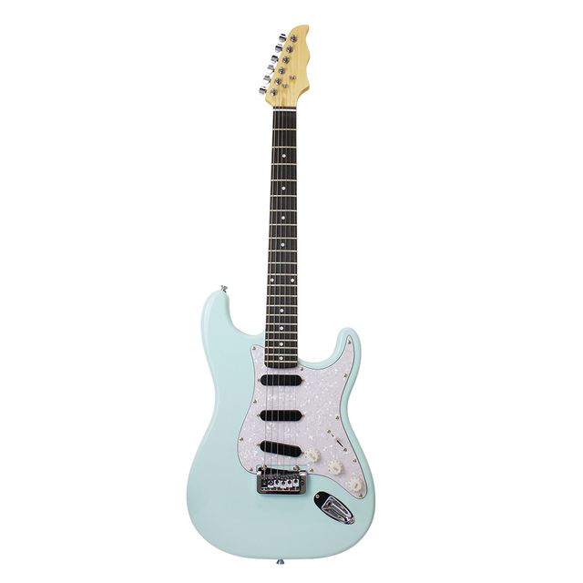 Wholesale Custom High Quality 39 Inch ST Guitar Upgrade Multiple Colors Acoustic Electric Guitar