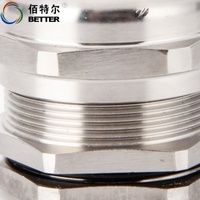Connecteur de serrage de câble ignifuge IP68 sur mesure usiné avec précision NPT3/4 pour presse-étoupe de 7-12 mm en acier inoxydable
