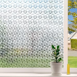<span class=keywords><strong>Film</strong></span> adhésif statique pour verre dépoli, autocollant de fenêtre sans colle, <span class=keywords><strong>film</strong></span> de confidentialité translucide non transparent pour salle de bain - Product Image 5