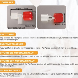 Chilin V10 Easy Using Veterinary Hospital Pet Apnea Monitor with Built-in Battery 1 Year Warranty CE Certified - Product Image 6
