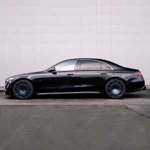Pour Mercedes Classe S W223 2021-2022 : Nouveau kit de carrosserie en PP, style B, comprenant lèvre de pare-chocs <span class=keywords><strong>avant</strong></span>, diffuseur arrière et jupes latérales (convertis). - Product Image 4