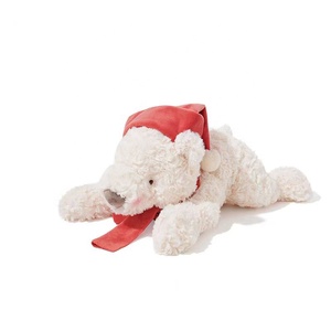 Custom Christmas Polar <strong>Bear</strong> Stuffed Animal Soothing Baby Doll Soft Plush Toy Holiday Gift - Product Image 3