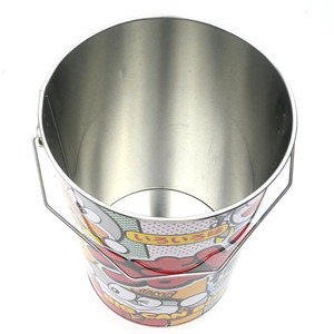 Cartoon Character Design Tinplate Cylinder Can Offset Printing Glossy Surface Food Grade Metal Container - Product Image 2