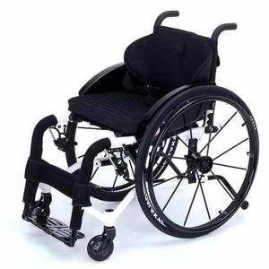 Silla de Ruedas Activa de Ocio Plegable, Ligera y Portátil con Rueda Trasera de Liberación Rápida de Aleación de Aluminio Ultraligera para Personas con Discapacidad - Product Image 4