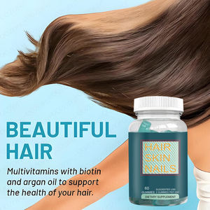 Vente en gros de bonbons pour cheveux avec multivitamines et biotine au collagène pour blanchir et soigner la peau, les cheveux et les ongles OEM - Product Image 5